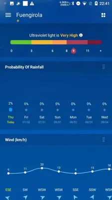 Weather Forecast android App screenshot 7